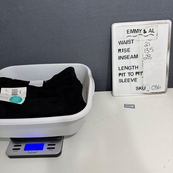 STS Blue Womens Ellie High Rise Skinny Jean Plus Size 22W Black Stretch NEW - Picture 10 of 14